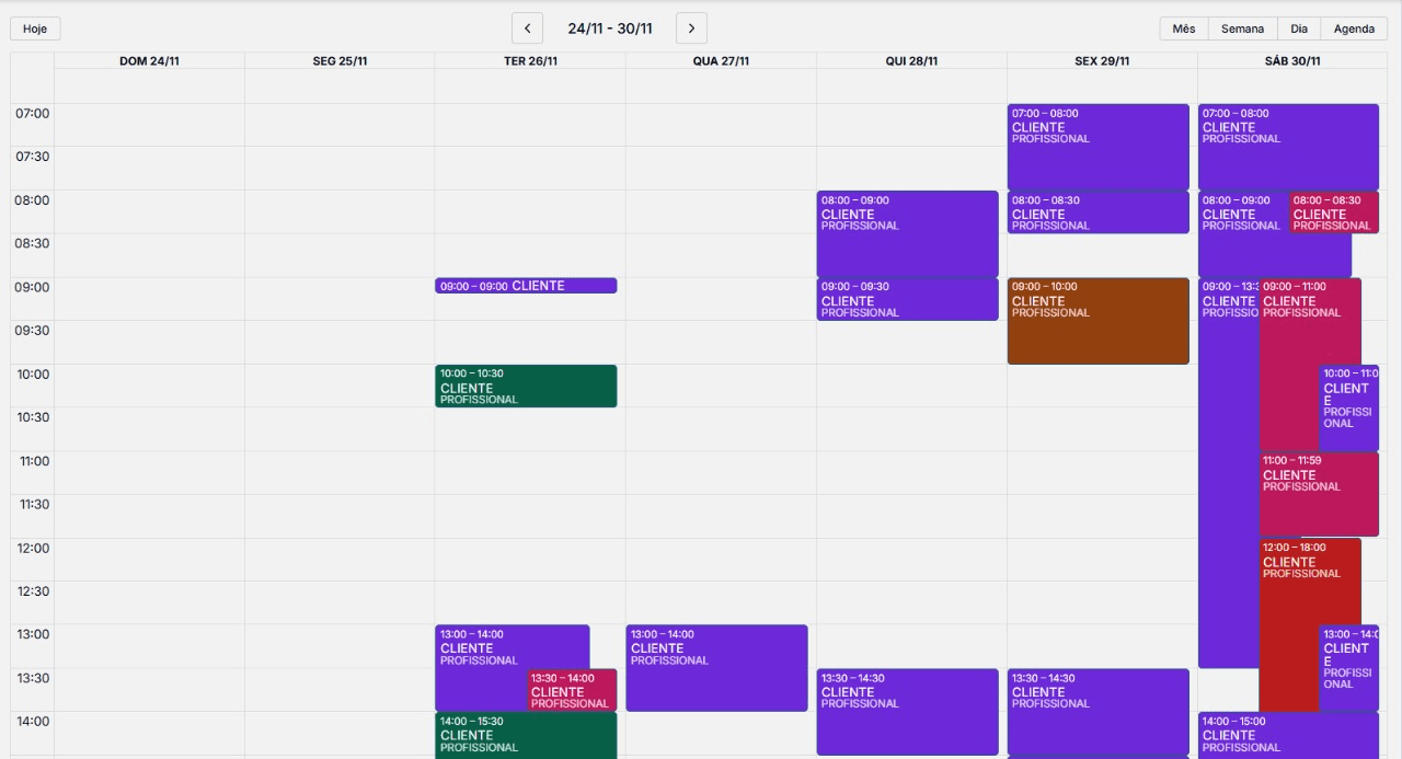 Sistema de Agendamento